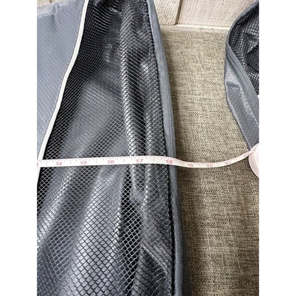 Binlon Luggage Packing Cube Set With Mesh Panel Grey 3 Pc - Picture 8 of 9